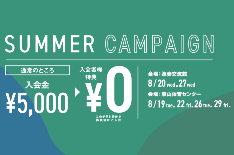 SUMMER CAMPAIGN